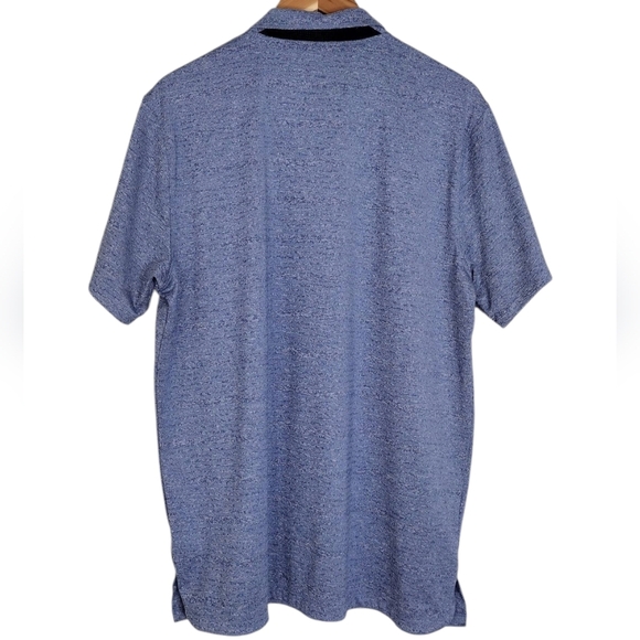 Nike Men's Blue Comfort Fit Short Sleeve Athletic Golf Polo Shirt Sz L - Picture 2 of 13